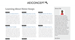 Desktop Screenshot of aeiconcept.com